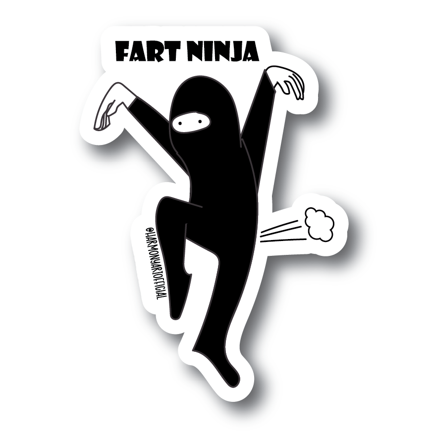 Fart Ninja Crane Pose