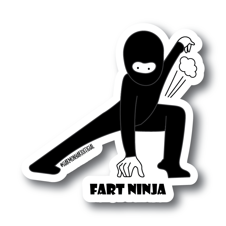 Fart Ninja Squirrel Pose