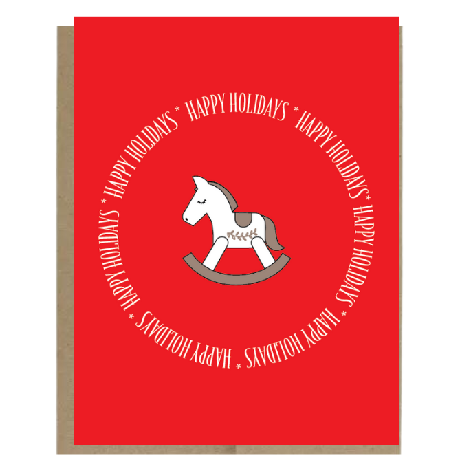 Holiday Rocking Horse