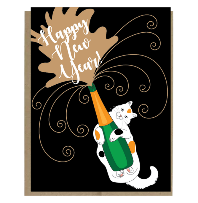 Bottle Poppin' Kitty