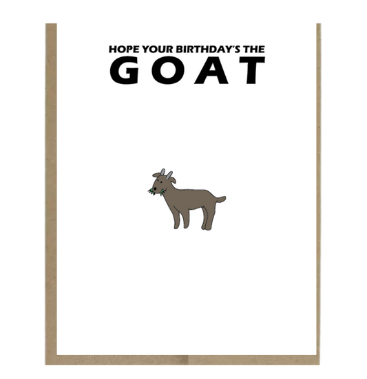 Birthday GOAT
