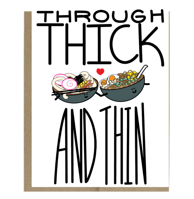 Through Thick and Thin