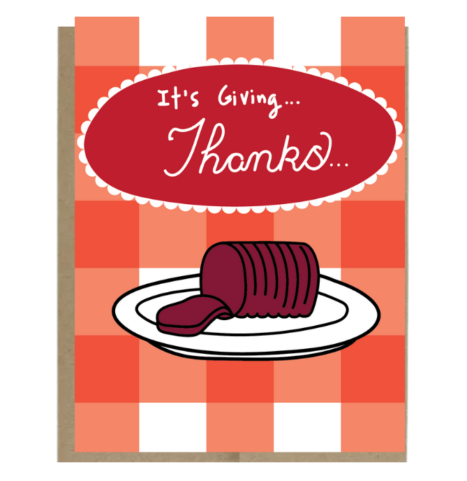 It's Giving...Thanks...