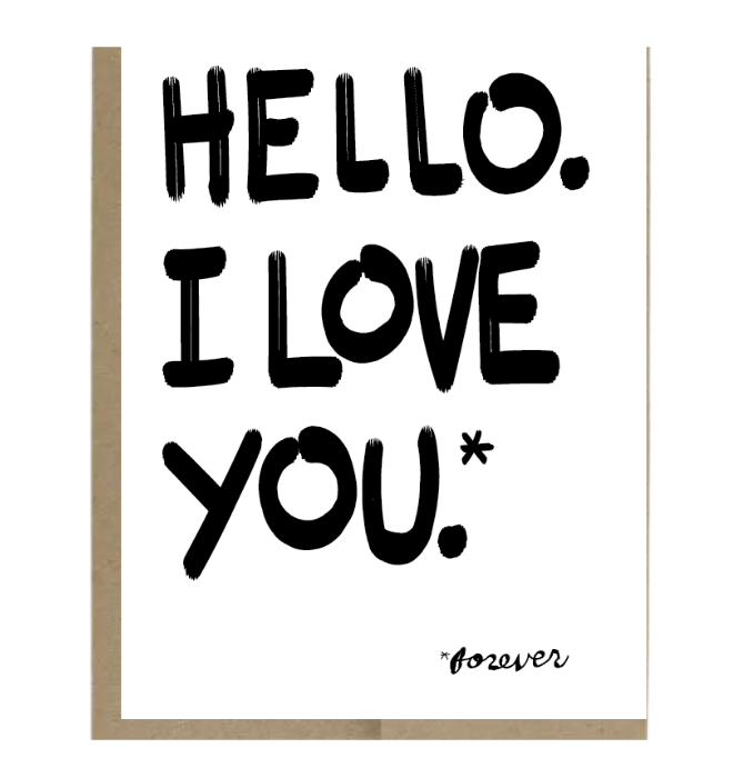 Hello. I Love You.*