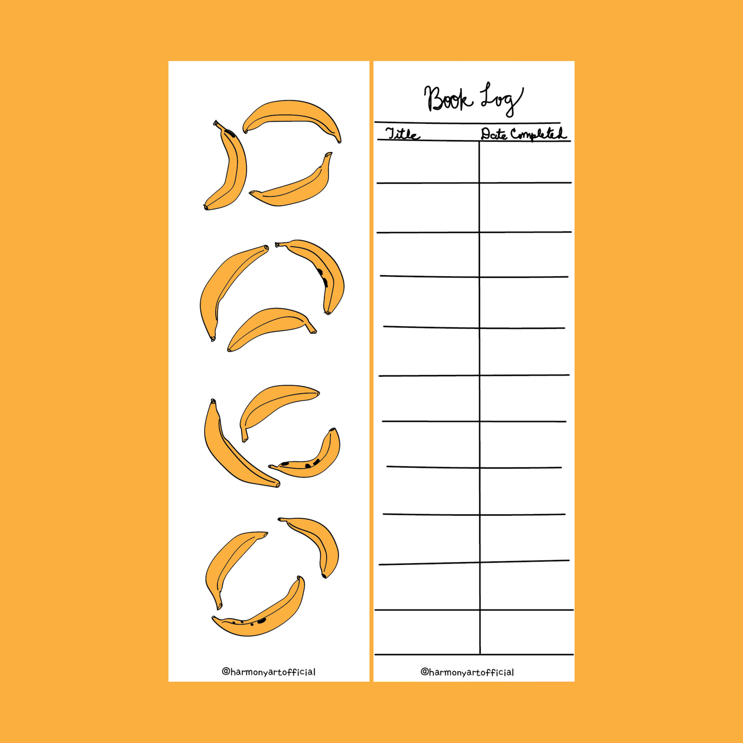 BANANAS Bookmark