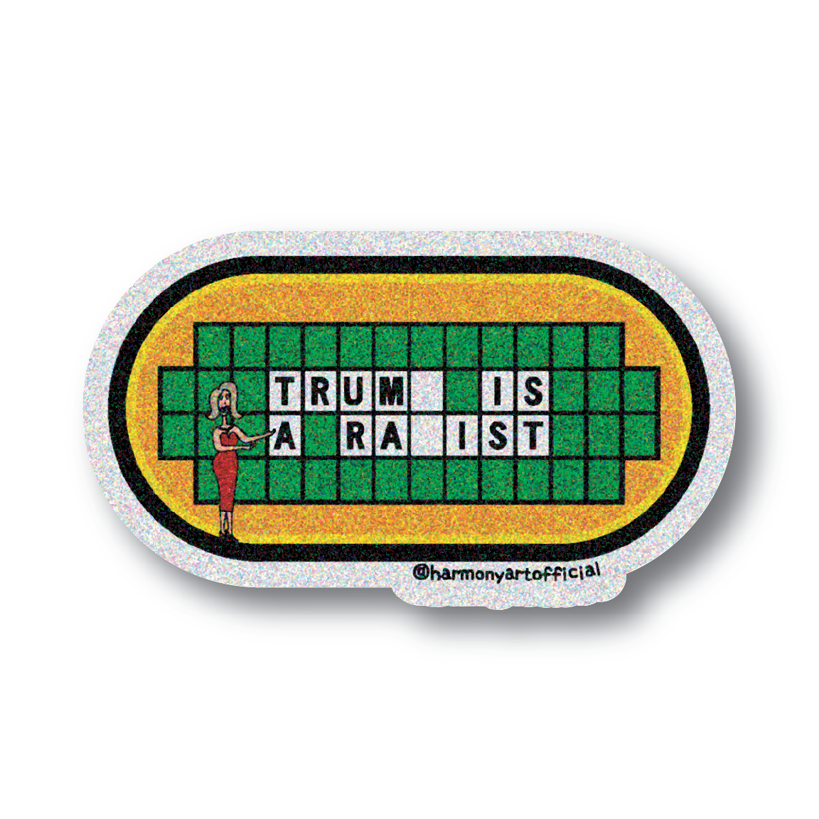 Spin or Solve? Sticker