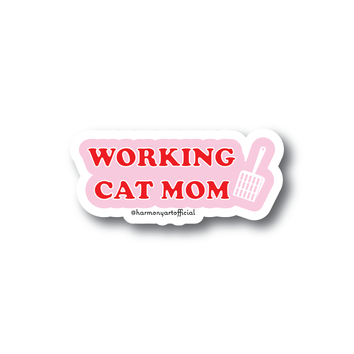 Working Cat Mom Poop Scoop