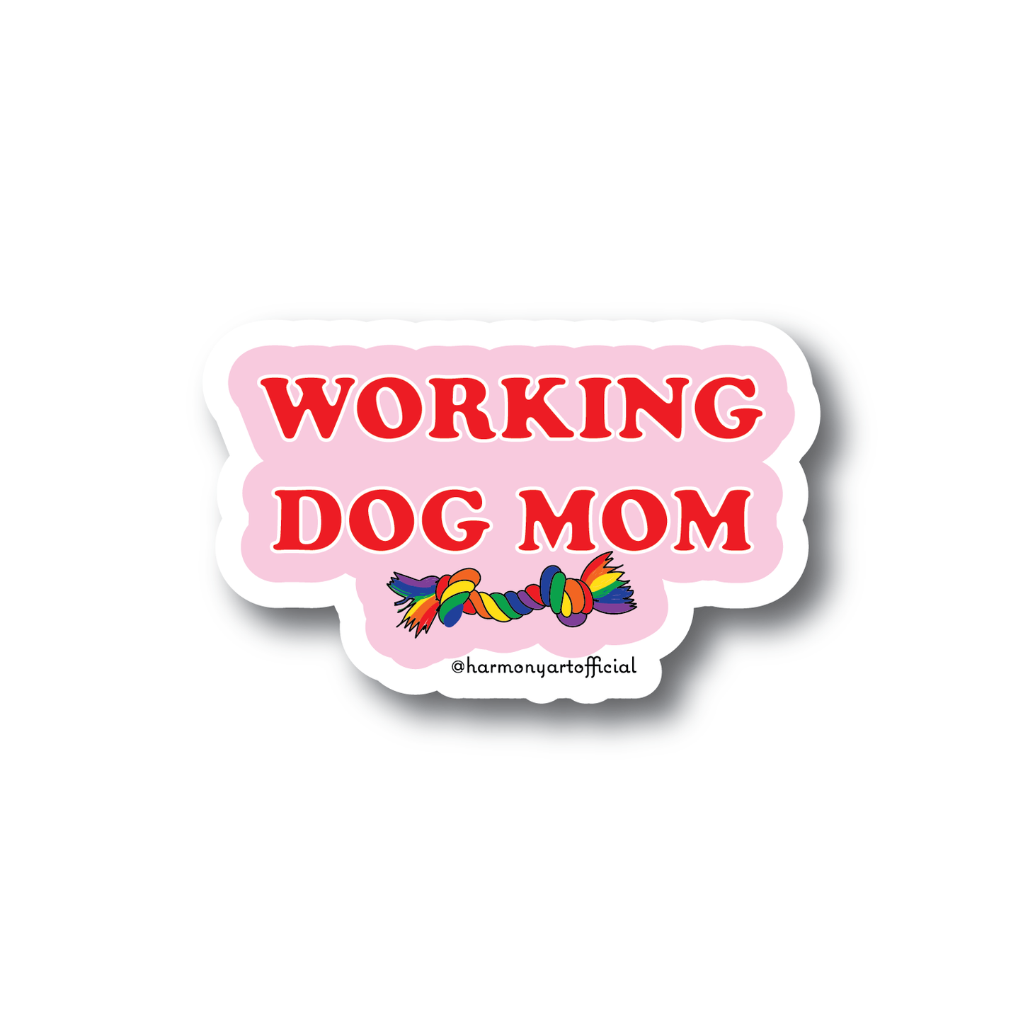 Working Dog Mom Rope Toy