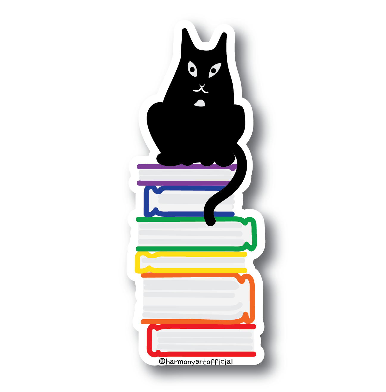 Chip's Reading Rainbow Sticker