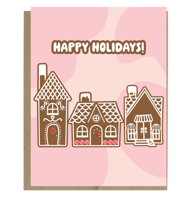 Gingerbread House Village