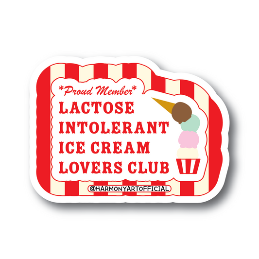 Lactose Intolerant Ice Cream Lovers Club