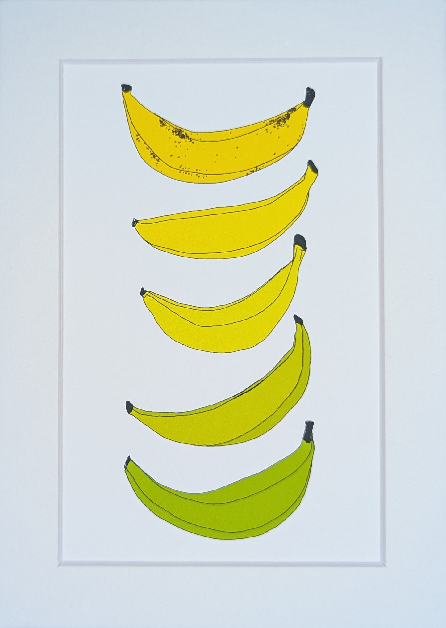 Bananas art print