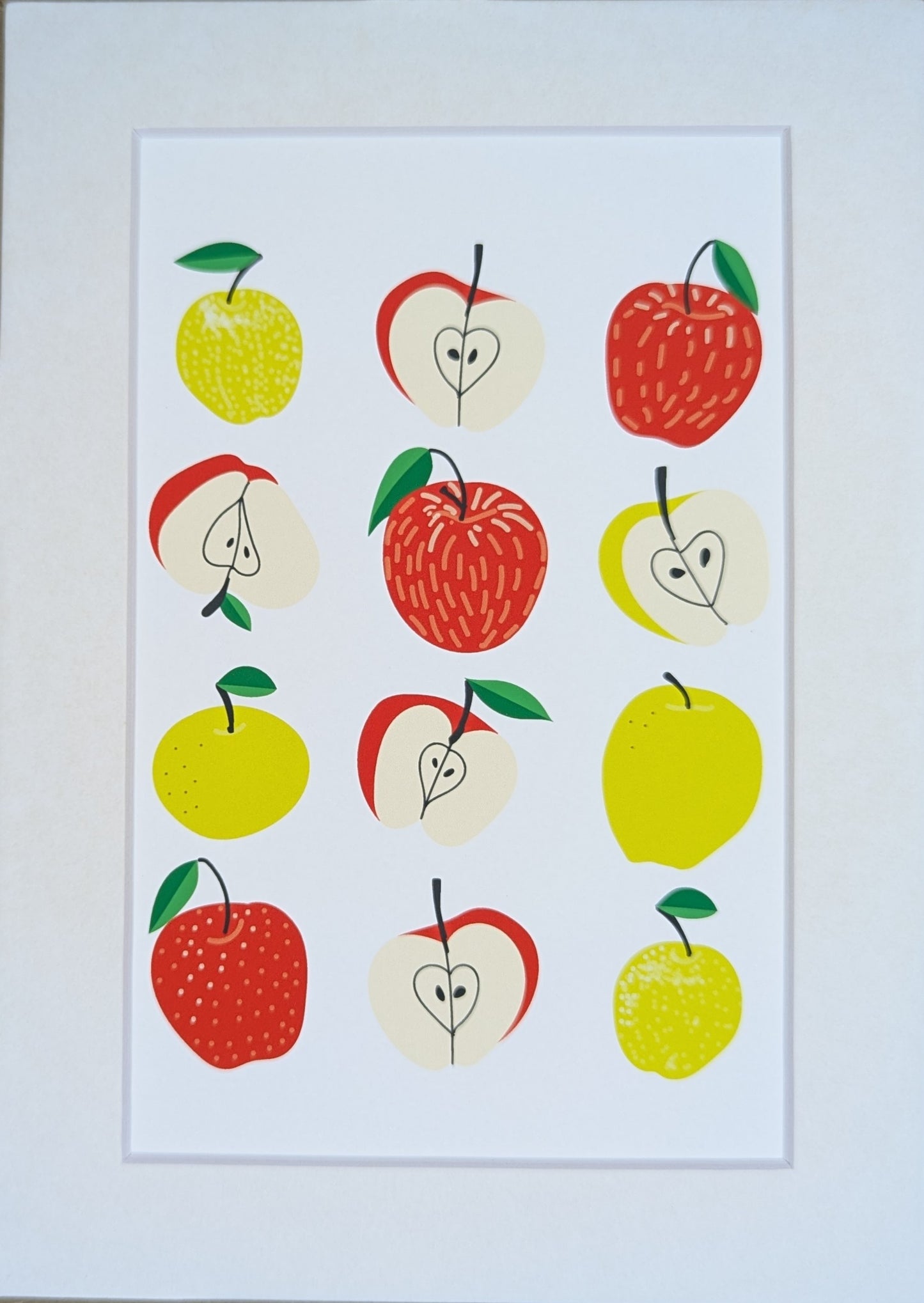 Apples art print