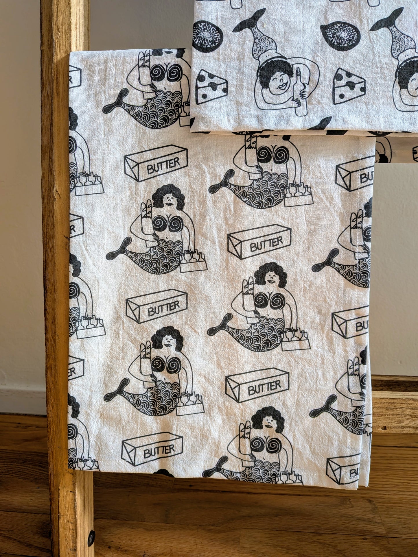 Fun Auntie kitchen tea towel
