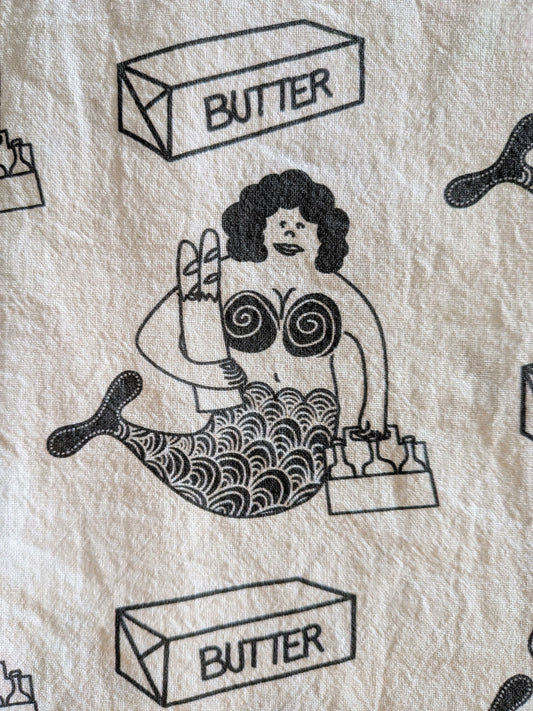 Fun Auntie kitchen tea towel