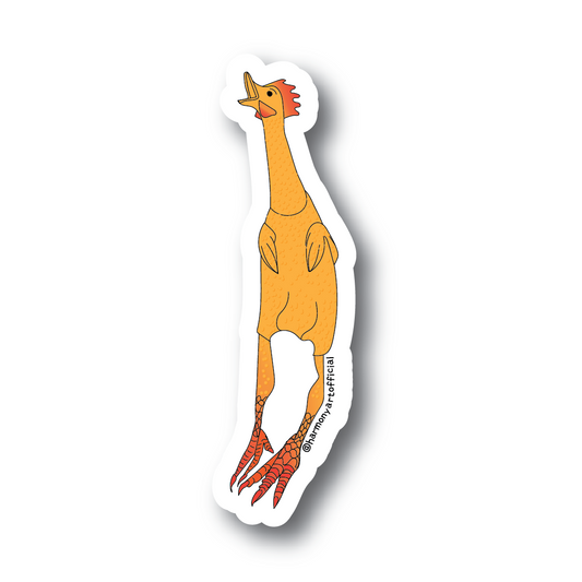 Rubber Chicken Sticker